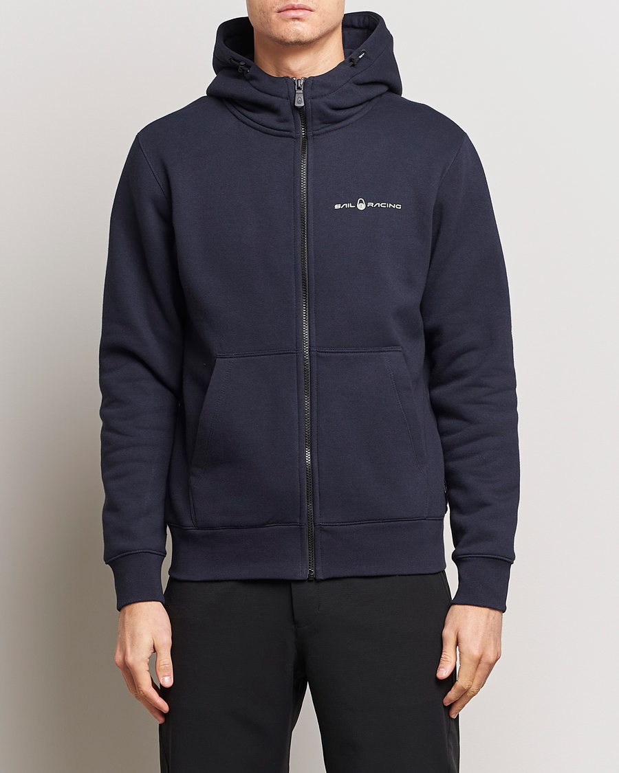 Herr | Sail Racing | Sail Racing | Bowman Full Zip Hoodie Dark Navy