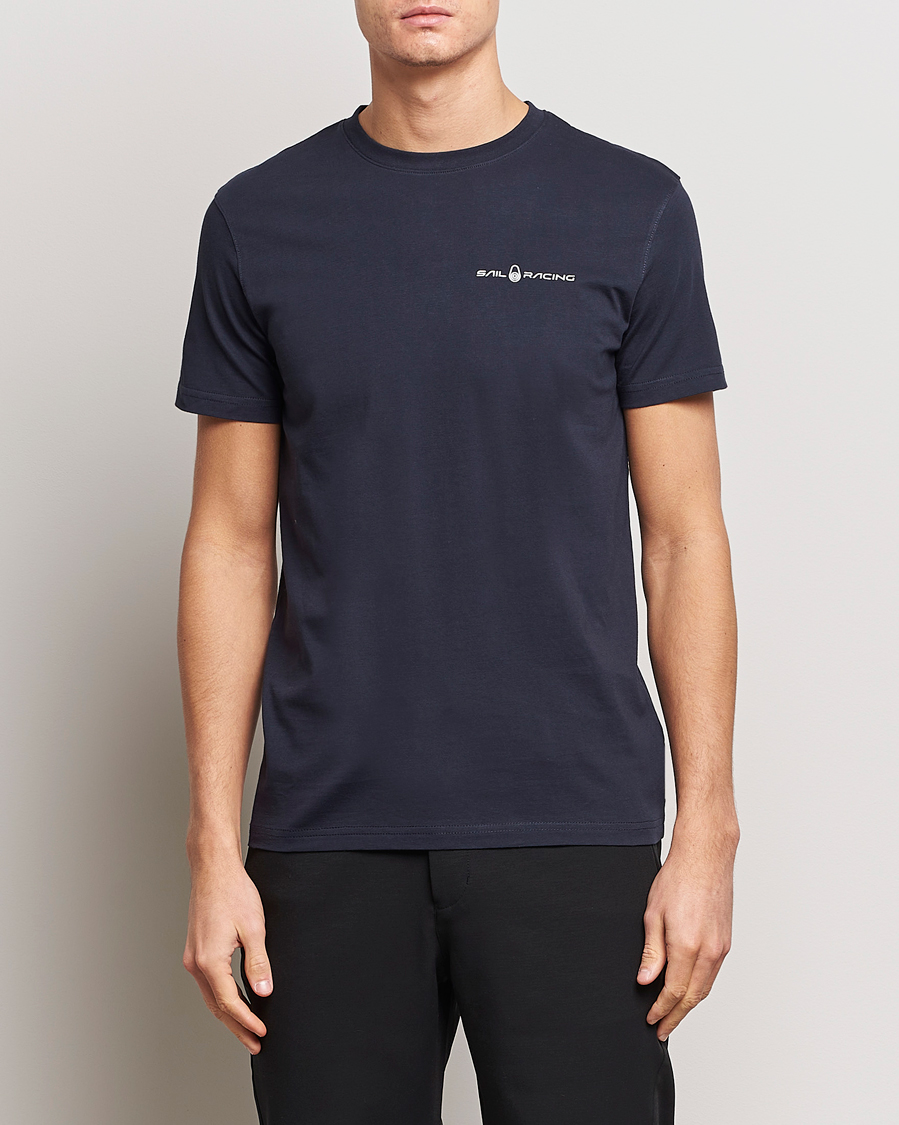 Herr | Sail Racing | Sail Racing | Bowman Crew Neck T-Shirt Dark Navy