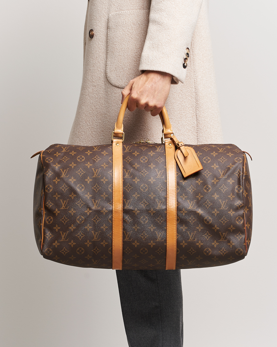 Herre |  | Louis Vuitton Pre-Owned | Keepall 50 Bag Monogram