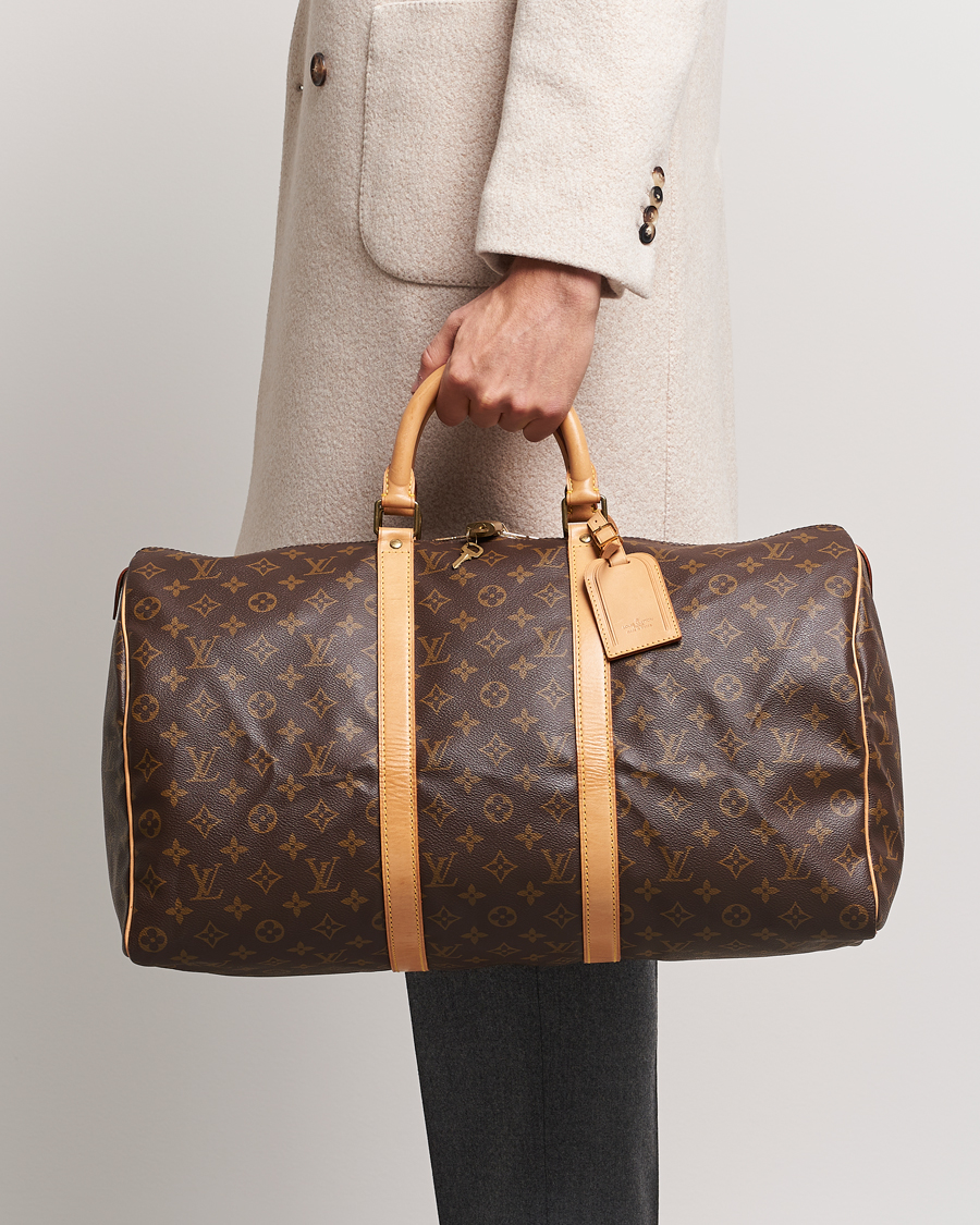 Herre |  | Louis Vuitton Pre-Owned | Keepall 50 Bag Monogram