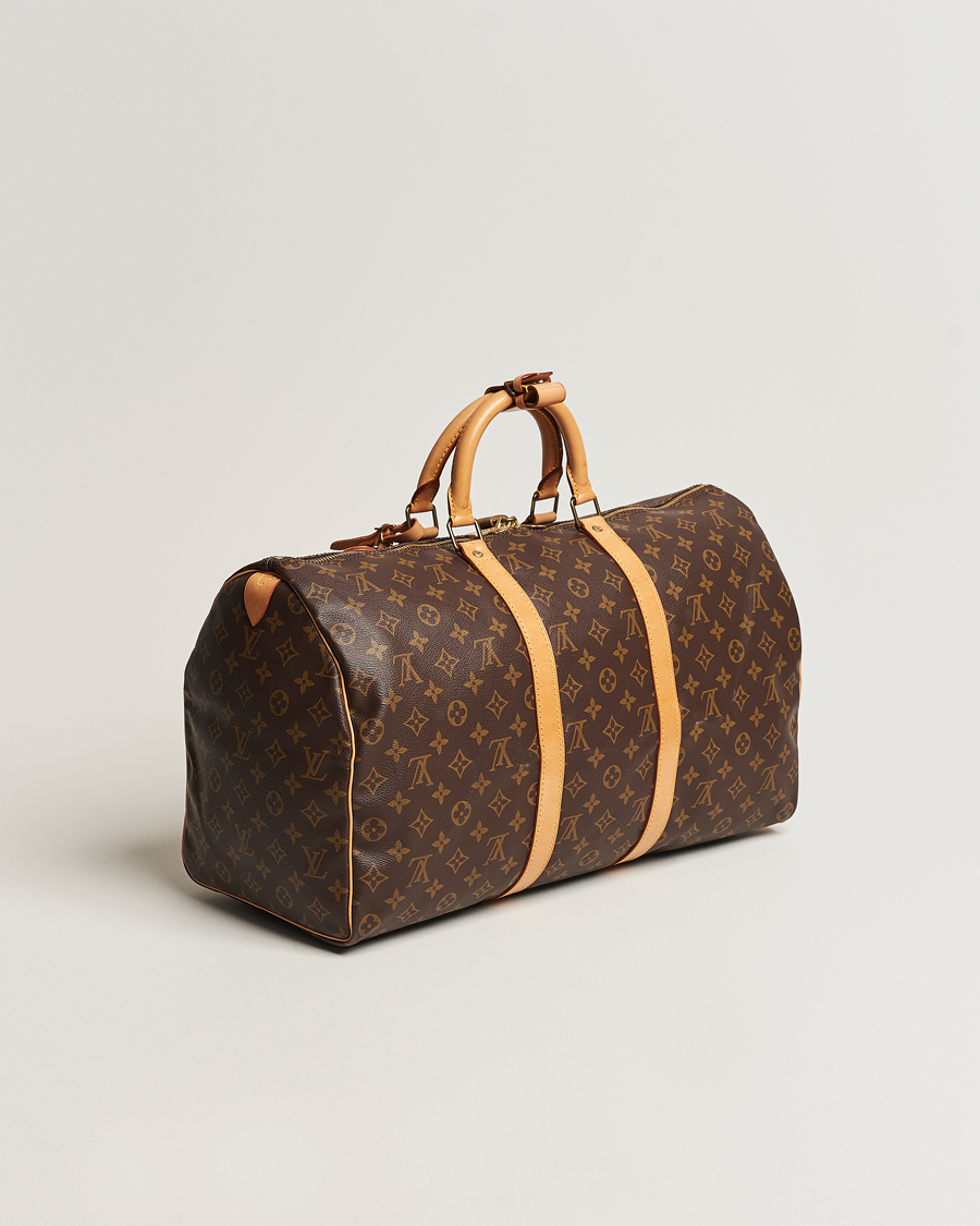 Herre | Louis Vuitton Pre-Owned Keepall 50 Bag Monogram | Louis Vuitton Pre-Owned | Keepall 50 Bag Monogram