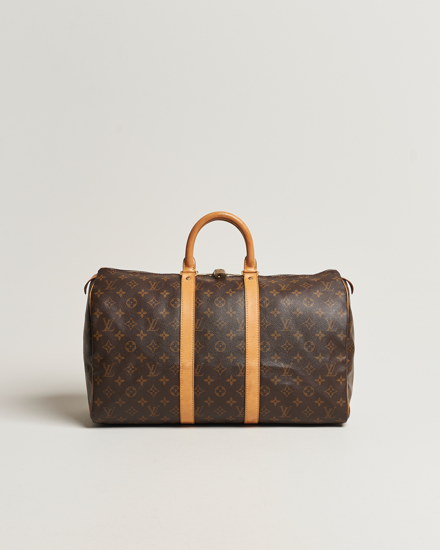 Herre | Louis Vuitton Pre-Owned Keepall 45 Bag Monogram | Louis Vuitton Pre-Owned | Keepall 45 Bag Monogram