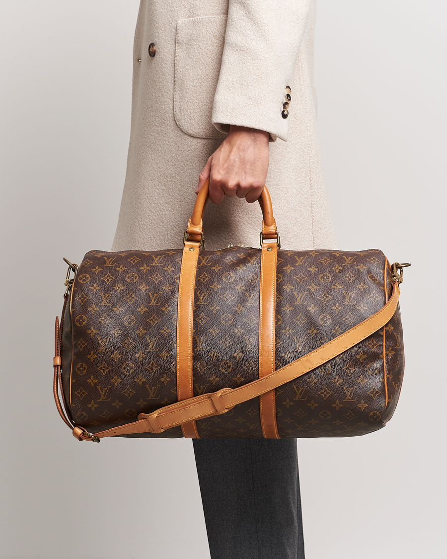 Herre | Louis Vuitton Pre-Owned Keepall Bandoulière 50 Monogram | Louis Vuitton Pre-Owned | Keepall Bandoulière 50 Monogram