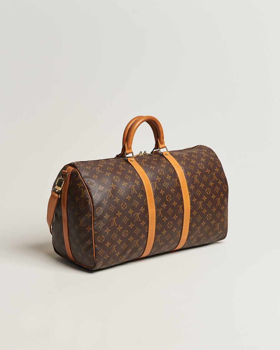 Herre | Louis Vuitton Pre-Owned Keepall Bandoulière 50 Monogram | Louis Vuitton Pre-Owned | Keepall Bandoulière 50 Monogram