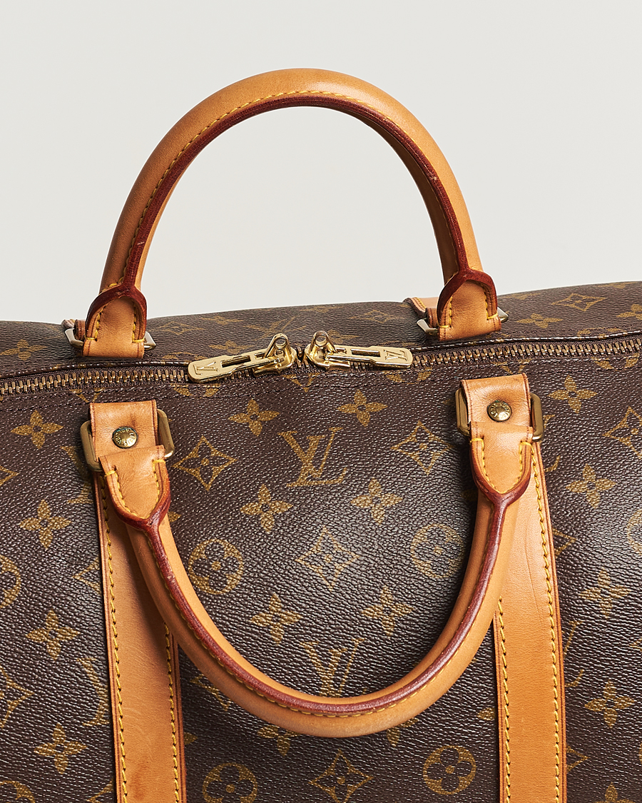 Herre | Louis Vuitton Pre-Owned Keepall 55 Bag Monogram | Louis Vuitton Pre-Owned | Keepall 55 Bag Monogram