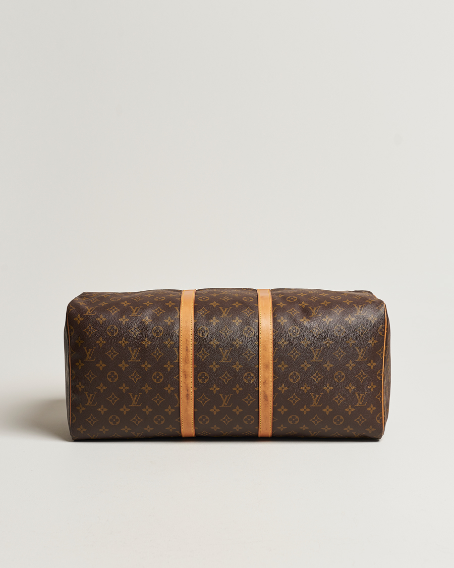 Herre | Louis Vuitton Pre-Owned Keepall 55 Bag Monogram | Louis Vuitton Pre-Owned | Keepall 55 Bag Monogram