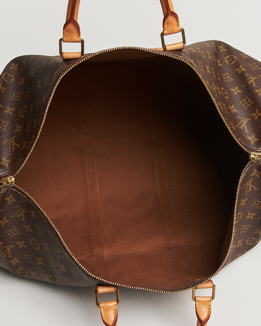 Herre | Louis Vuitton Pre-Owned Keepall 55 Bag Monogram | Louis Vuitton Pre-Owned | Keepall 55 Bag Monogram