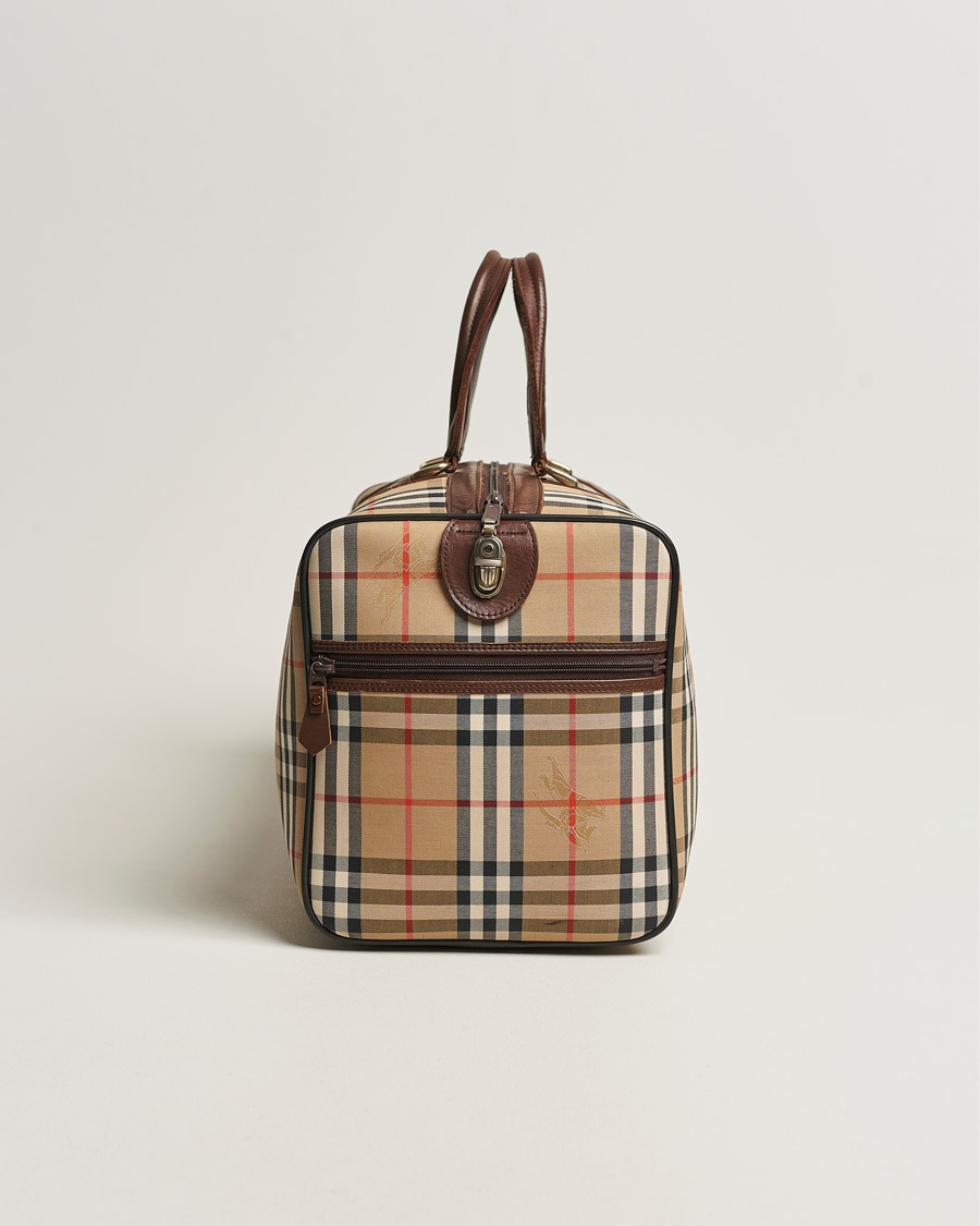Herre | Burberry Pre-Owned Duffle Bag Haymarket Check | Burberry Pre-Owned | Duffle Bag Haymarket Check