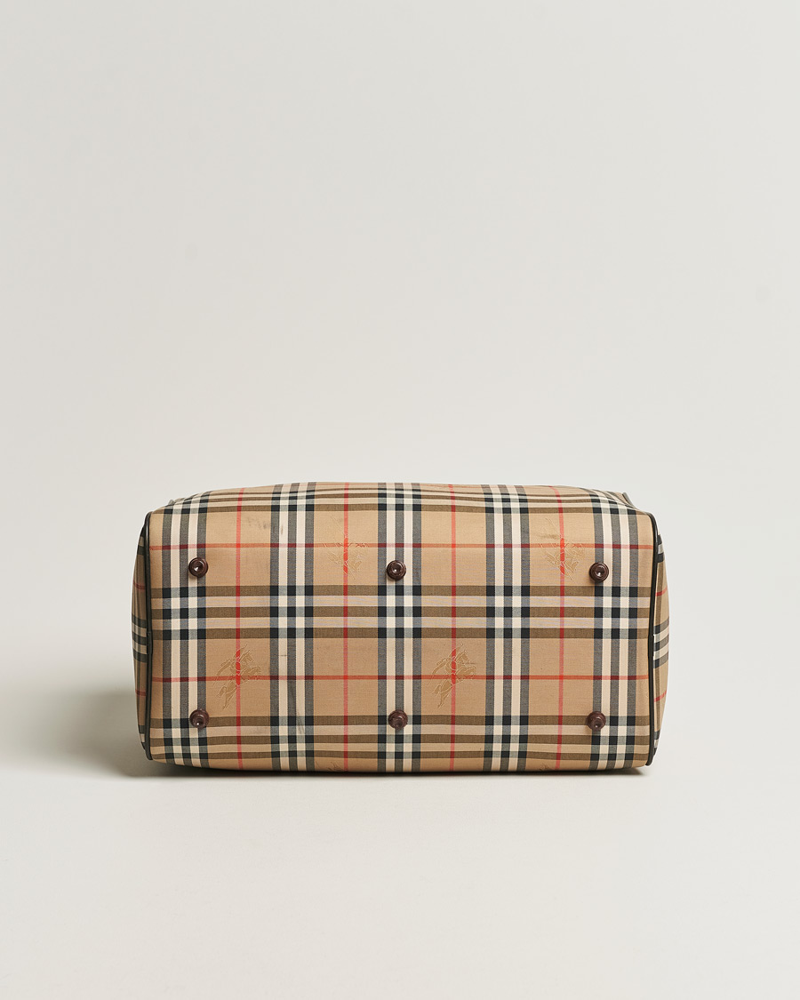 Herre | Burberry Pre-Owned Duffle Bag Haymarket Check | Burberry Pre-Owned | Duffle Bag Haymarket Check