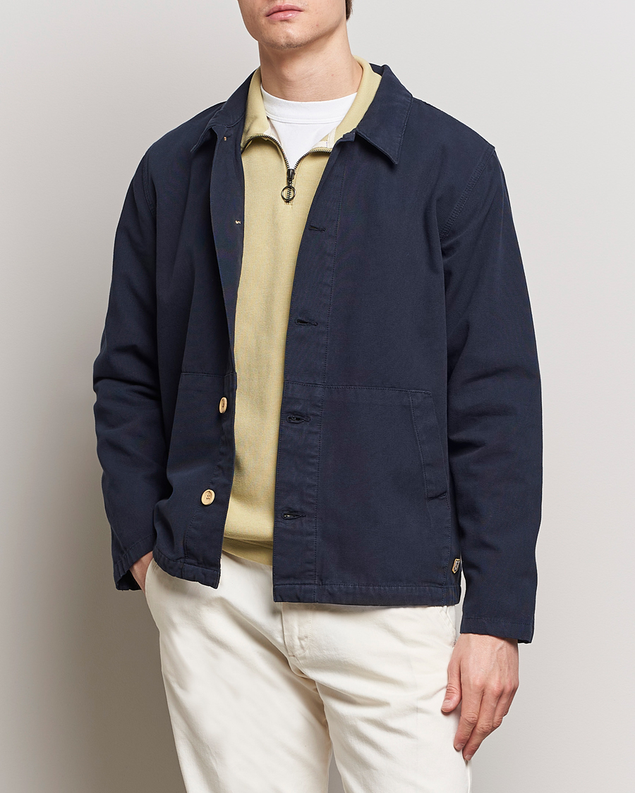 Herre | An overshirt occasion | Armor-lux | Veste Pecheur Heritage Overshirt  Deep Marine