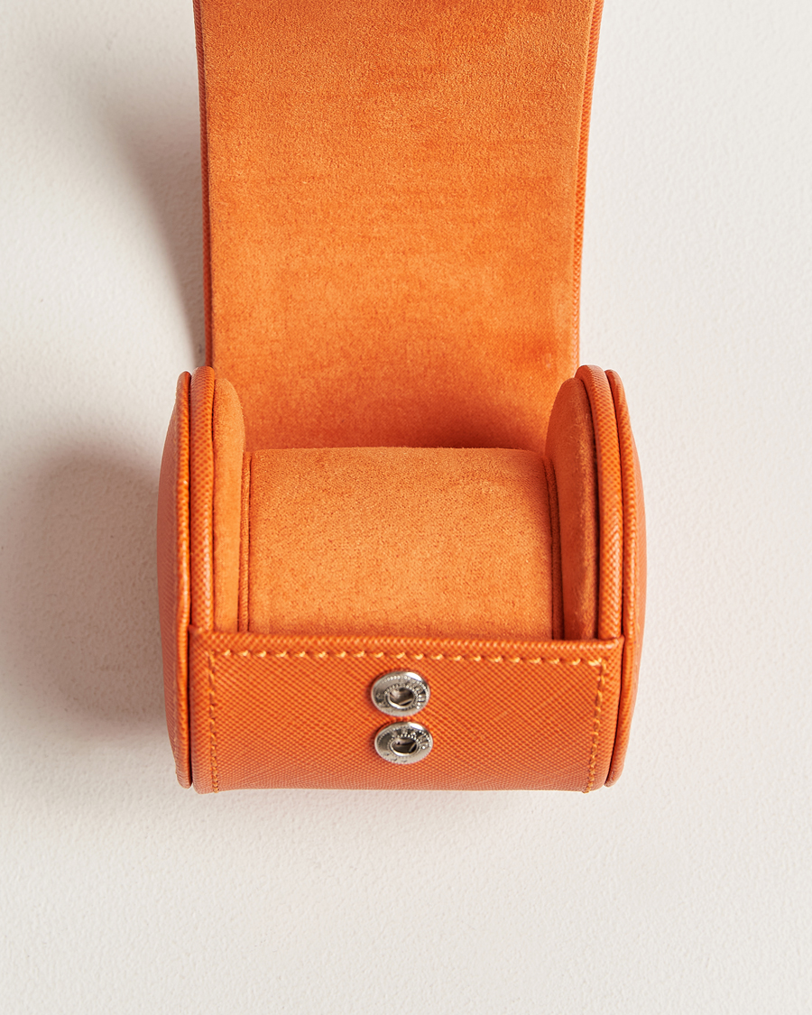 Herre |  | WOLF | Single Watch Roll Orange