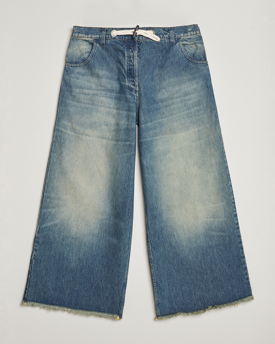 Herre | Jeans | Moncler Genius | Wide Jeans Mid Blue