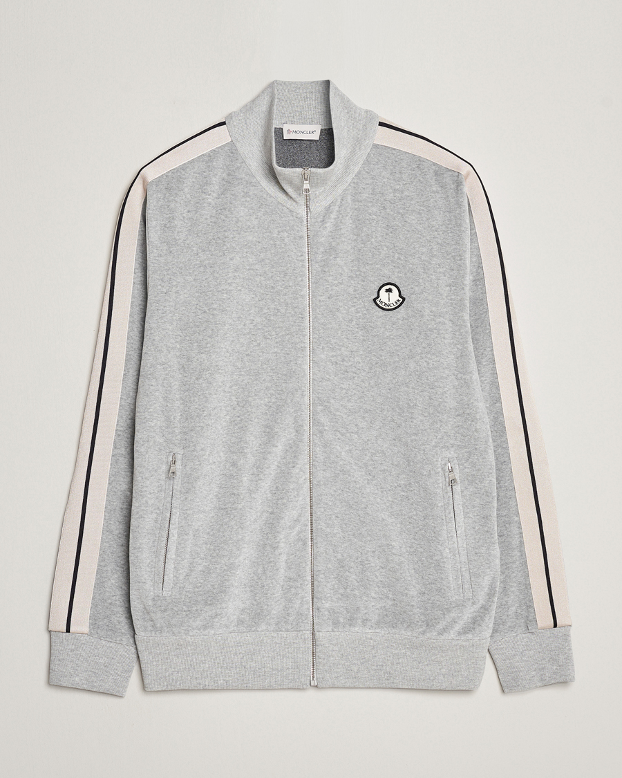 Herre | Trøjer | Moncler Genius | Zip Up Cardigan Light Grey