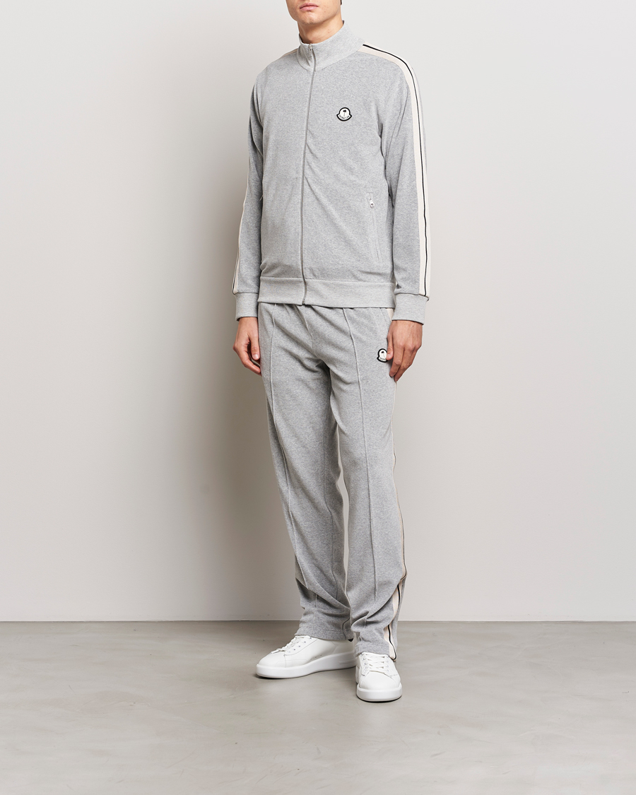 Herre | Trøjer | Moncler Genius | Zip Up Cardigan Light Grey