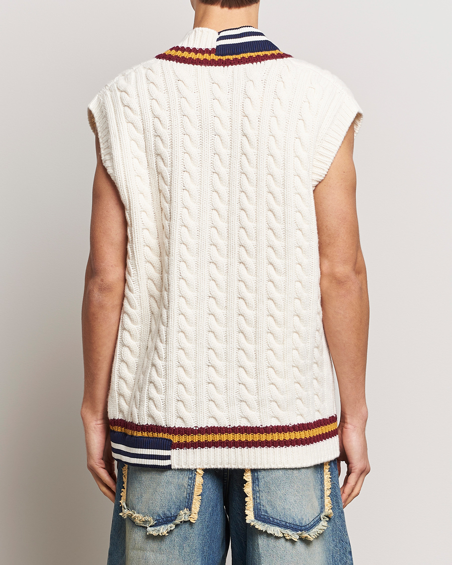 Herre | Trøjer | Moncler Genius | Patchwork Crickett Vest Off White
