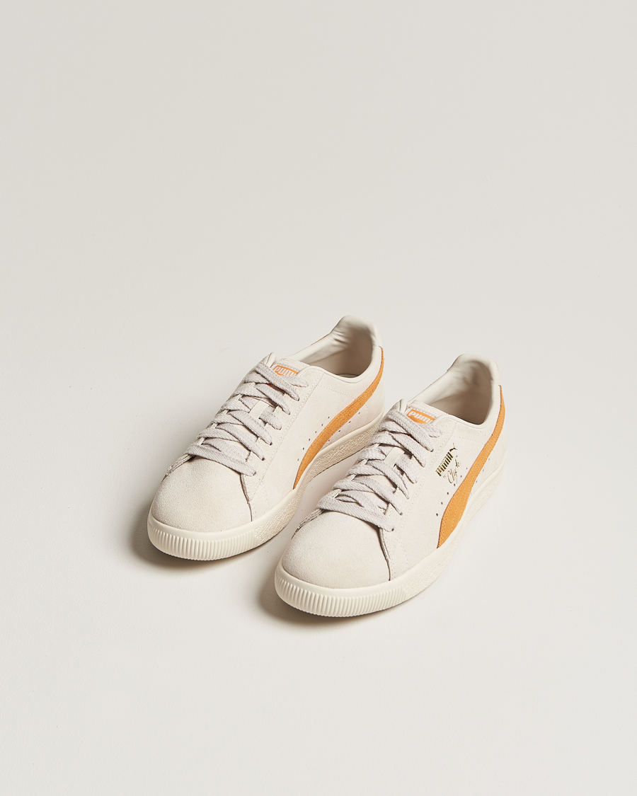Herre | Puma Clyde OG Suede Sneaker Frosted Ivory | Puma | Clyde OG Suede Sneaker Frosted Ivory