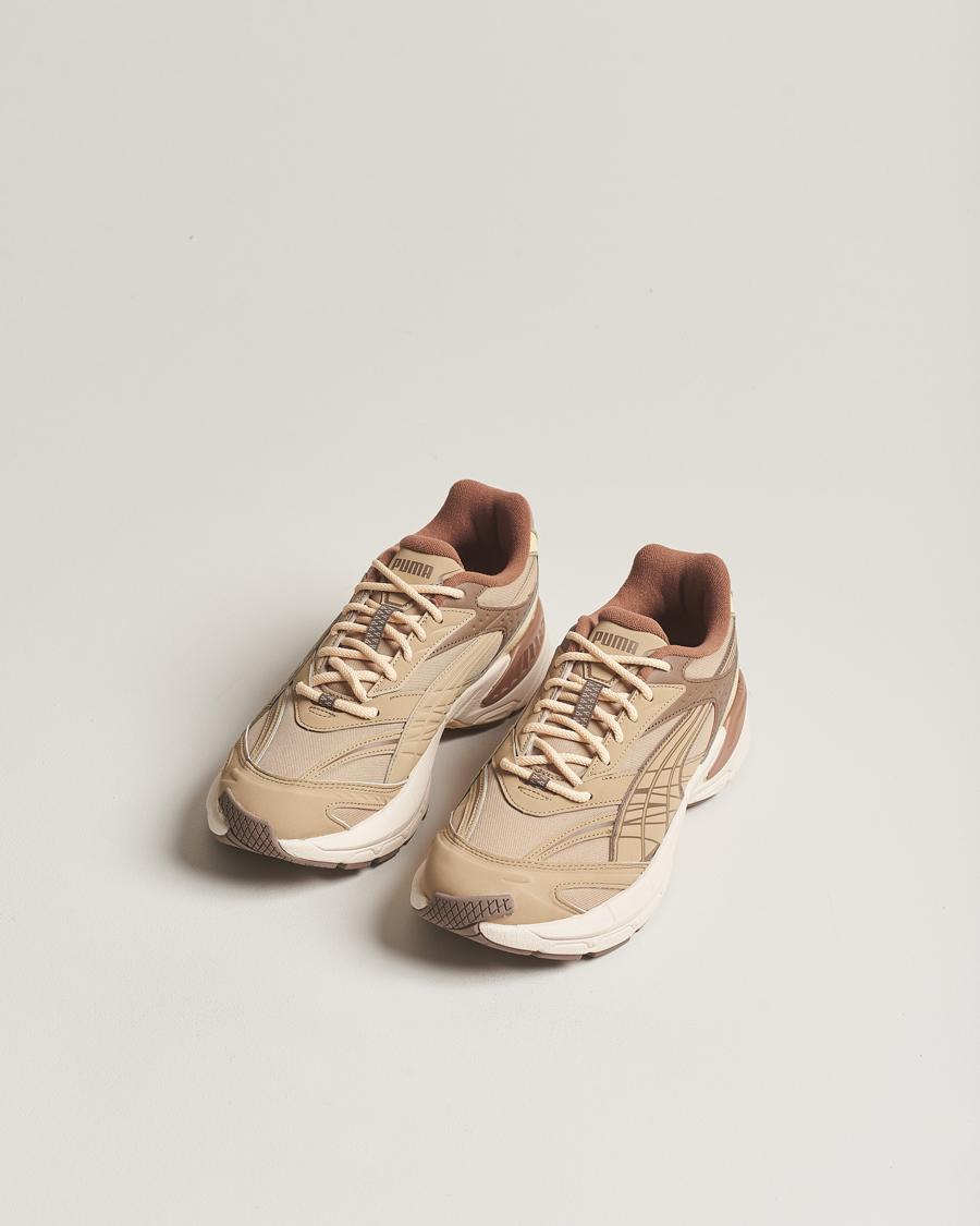 Herre | Puma Velophasis Earth Running Sneaker Prairie Tan | Puma | Velophasis Earth Running Sneaker Prairie Tan