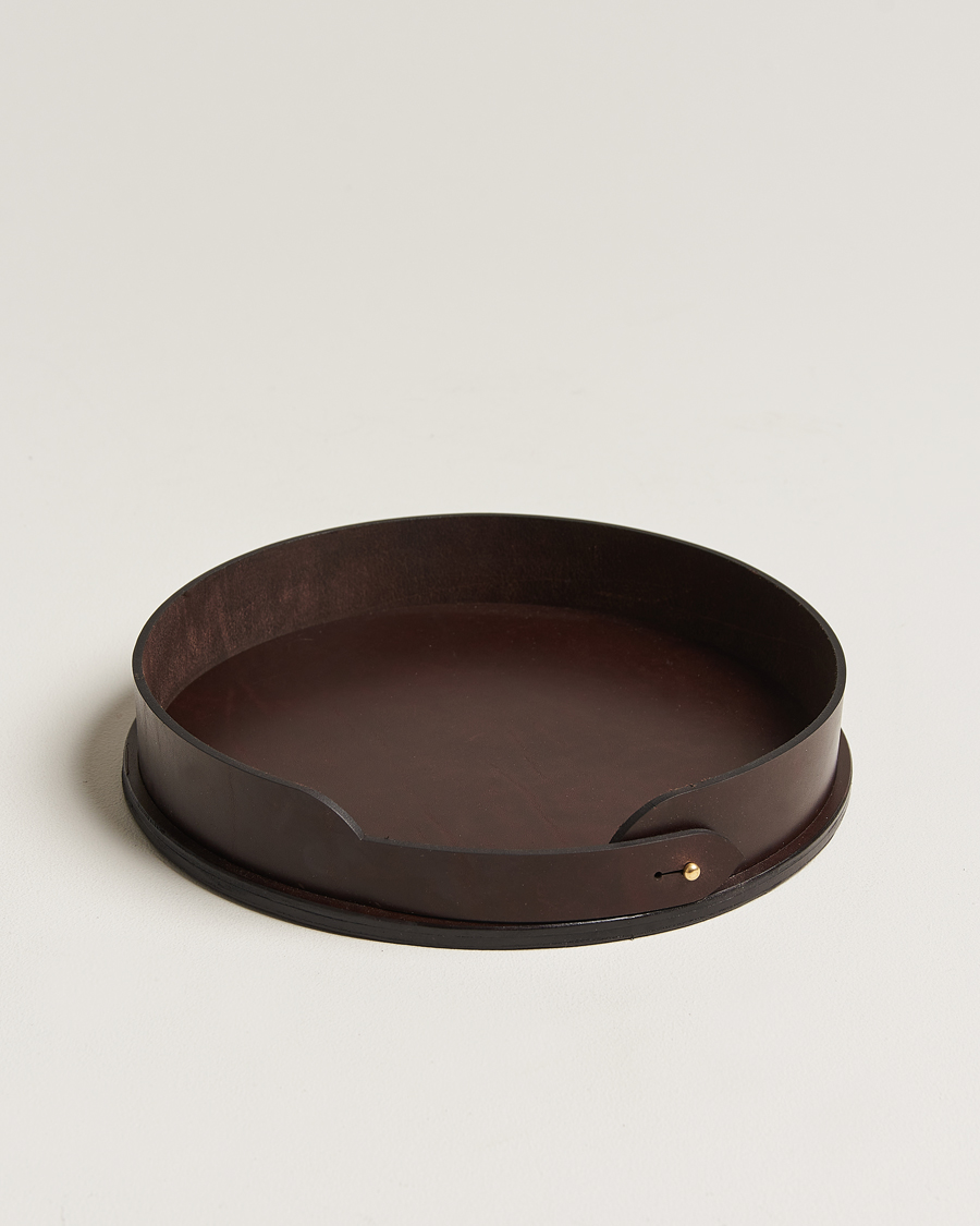 Herre | Til hjemmet | Tärnsjö Garveri | Leather Tray 007 Dark Brown