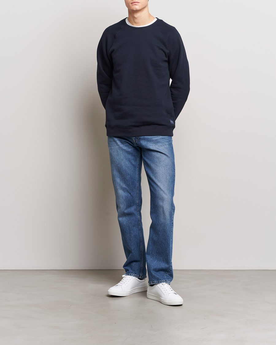 Herre |  | Paul Smith | Artist Rib Crew Neck Sweatshirt Navy