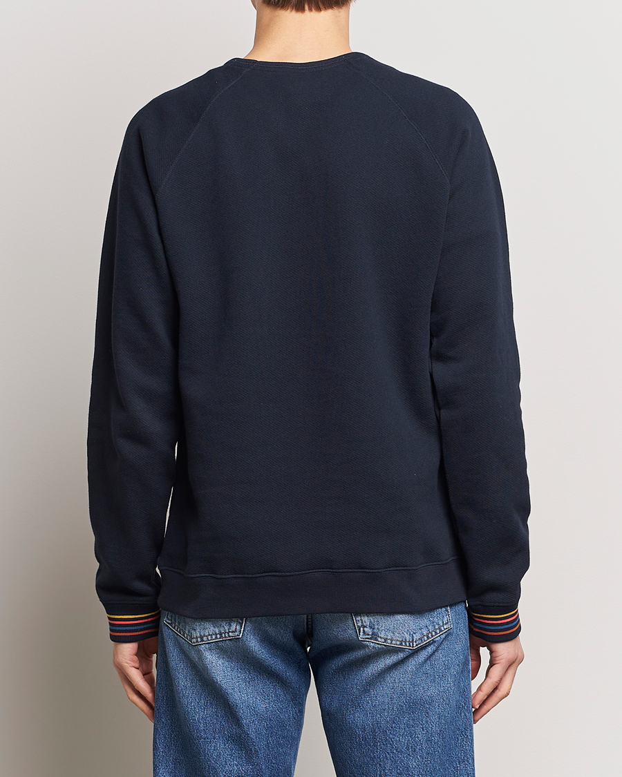 Herre | Trøjer | Paul Smith | Artist Rib Crew Neck Sweatshirt Navy