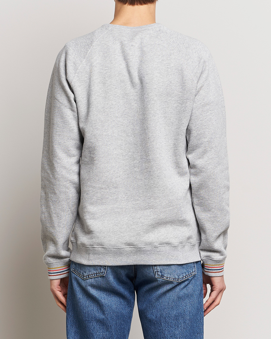Herre | Trøjer | Paul Smith | Artist Rib Crew Neck Sweatshirt Grey Melange