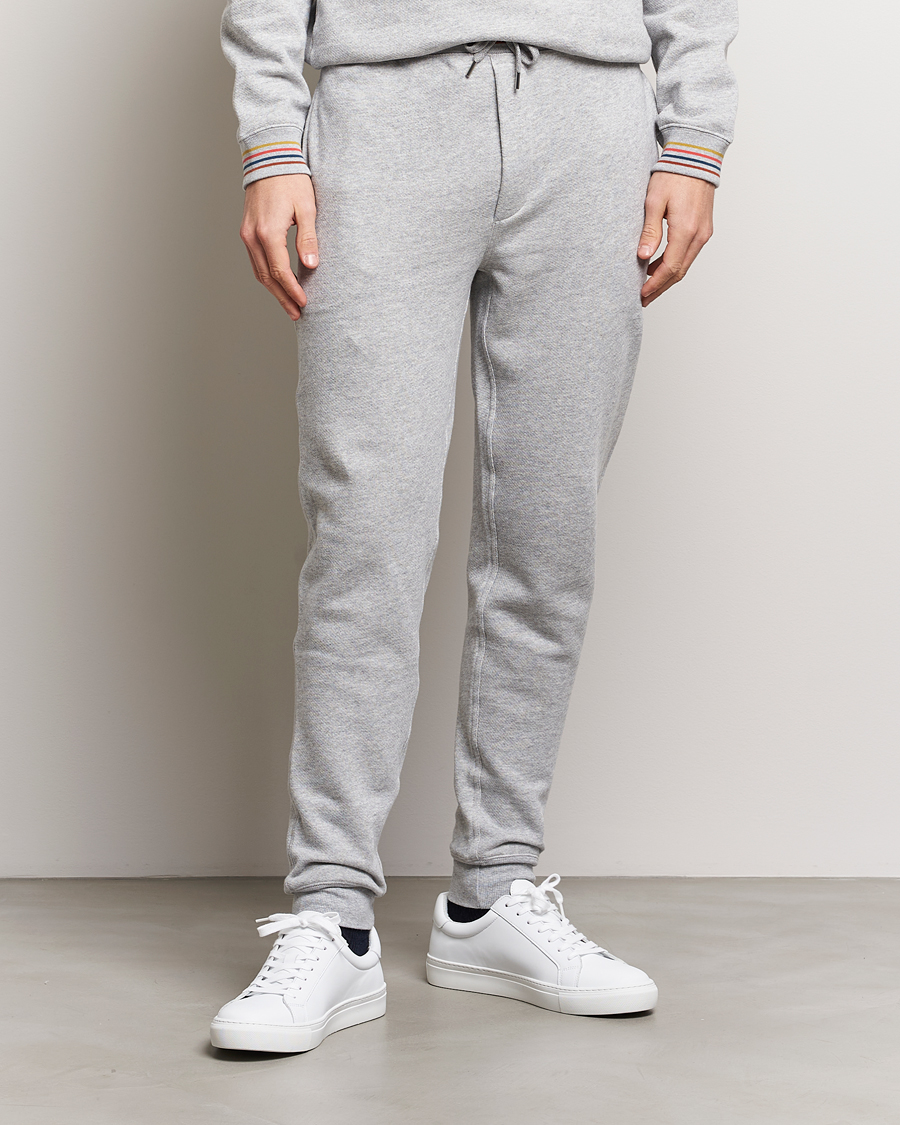 Herre | Tøj | Paul Smith | Artist Rib Sweatpants Grey Melange