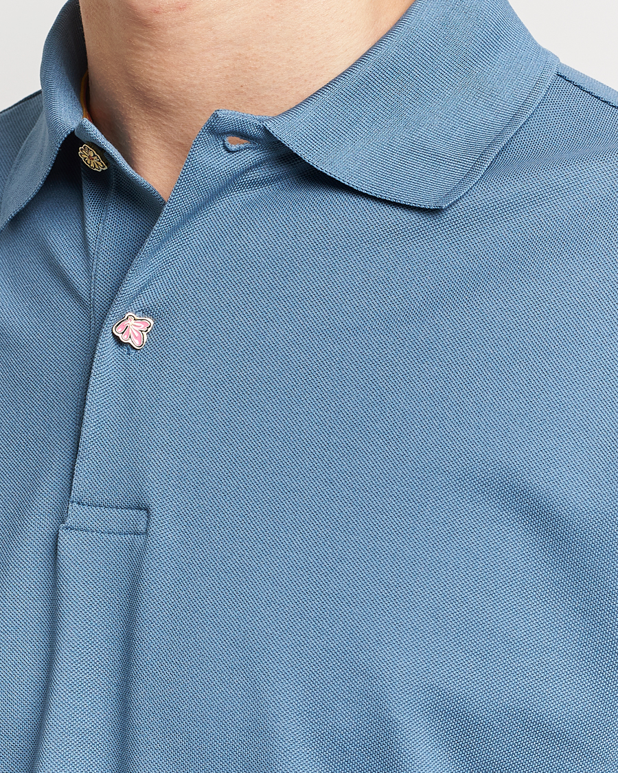 Herre | Polotrøjer | Paul Smith | Charm Button Polo Light Blue