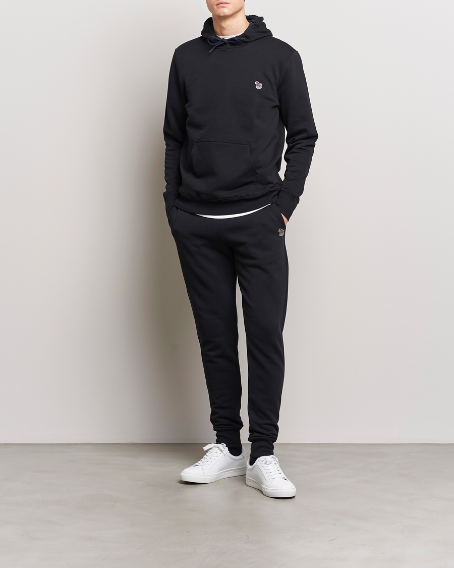 Herre | Trøjer | PS Paul Smith | Zebra Organic Cotton Hoodie Black