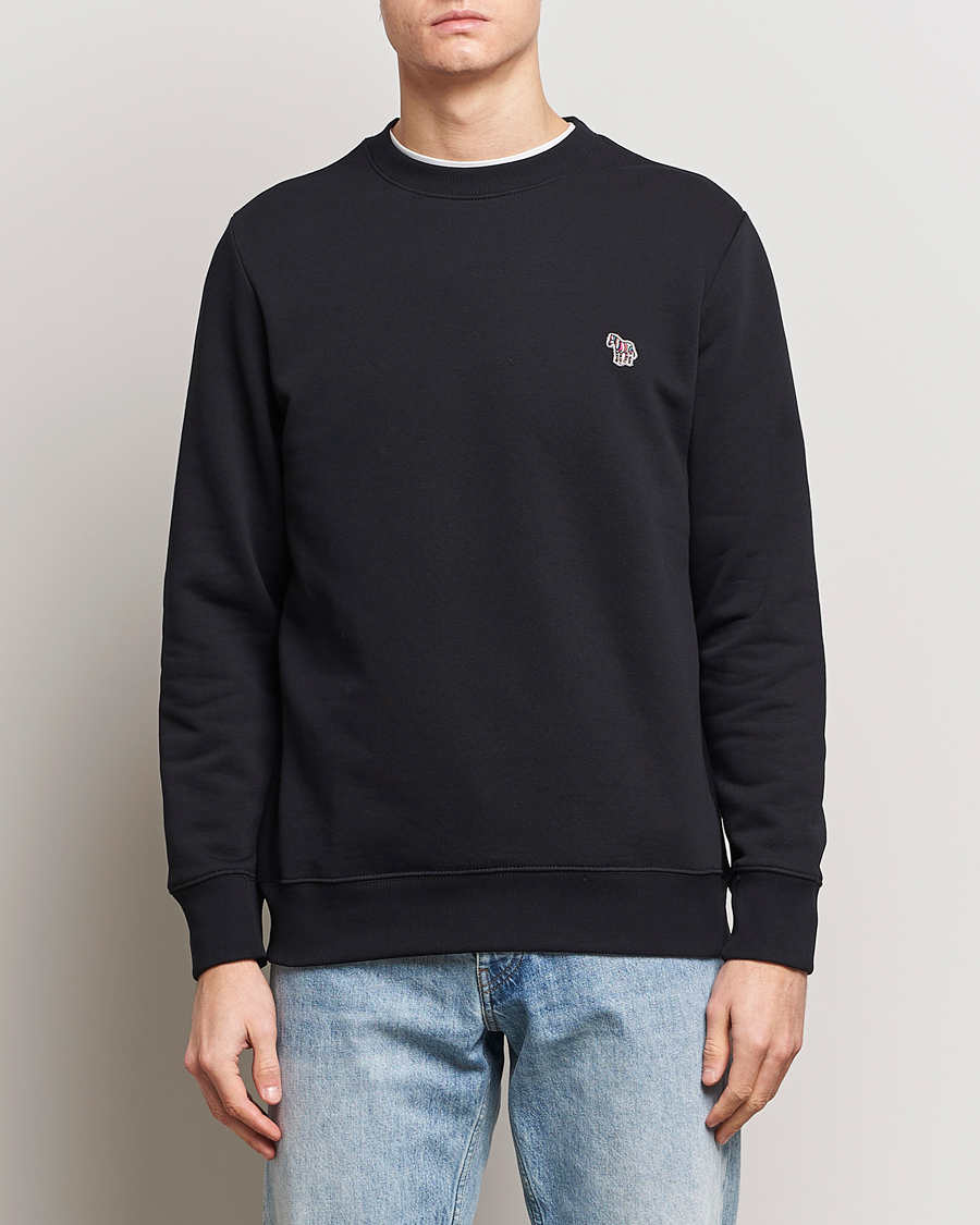 Herre | Afdelinger | PS Paul Smith | Zebra Organic Cotton Sweatshirt Black