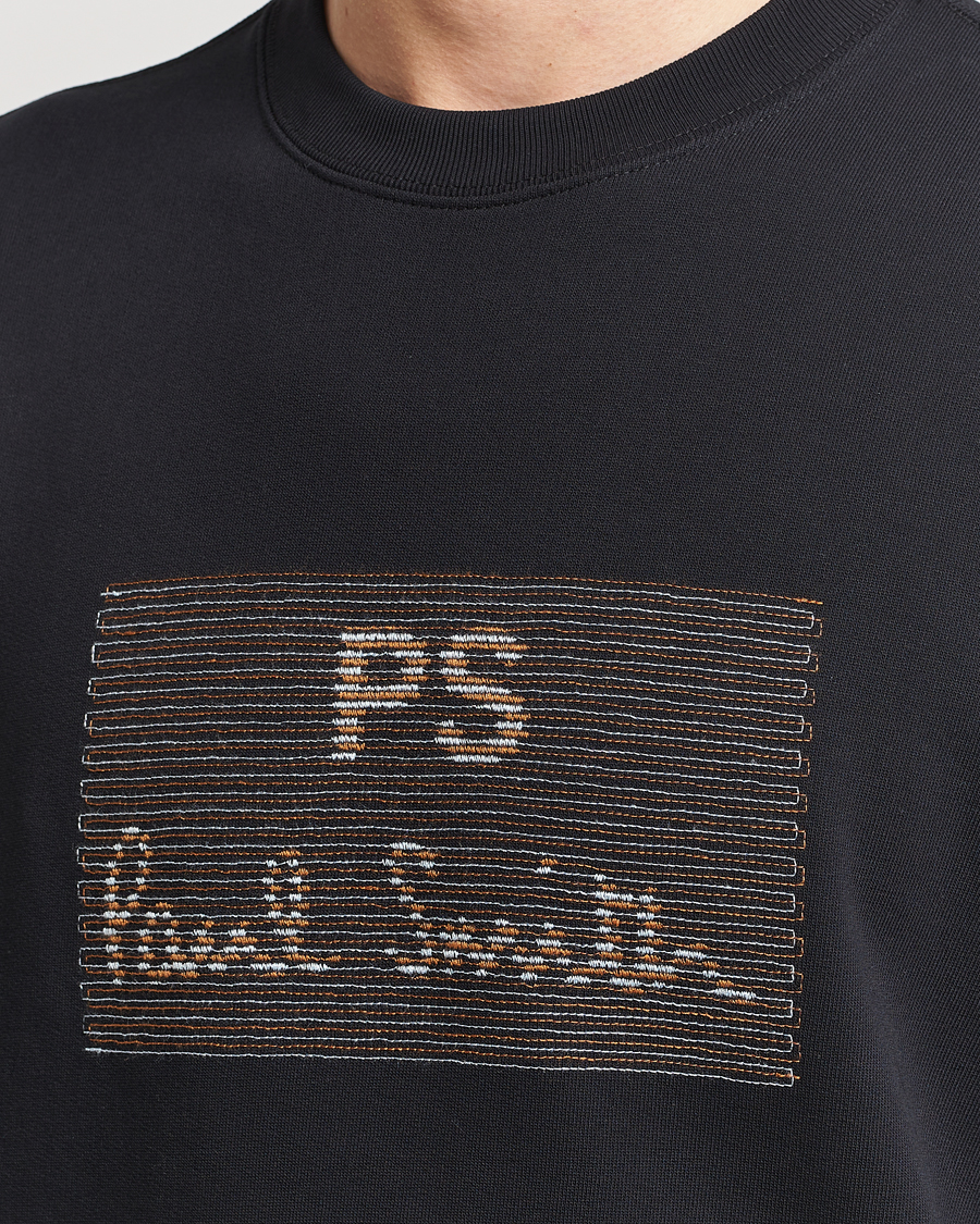 Herre | Trøjer | PS Paul Smith | PS Crew Neck Sweatshirt Black