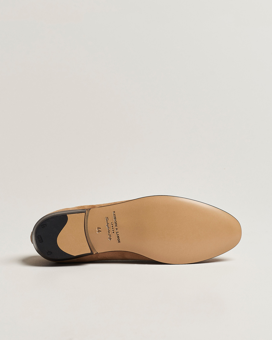 Herre | Baudoin & Lange Sagan Classic Loafers Sahara Suede | Baudoin & Lange | Sagan Classic Loafers Sahara Suede