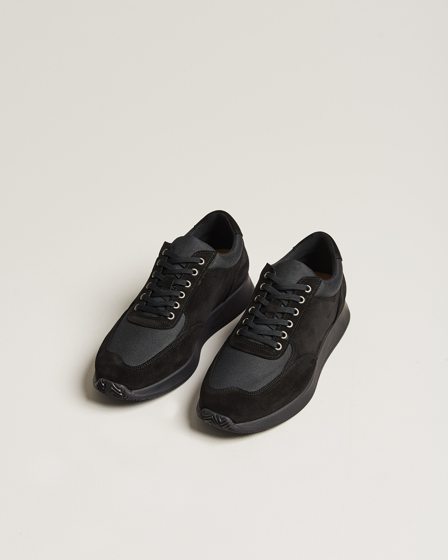 Herre | Sko | Myrqvist | Stensund Running Sneaker Black Suede