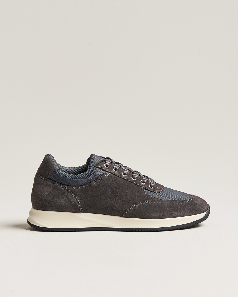 Herre | Sneakers | Myrqvist | Stensund Running Sneaker Dark Grey Suede
