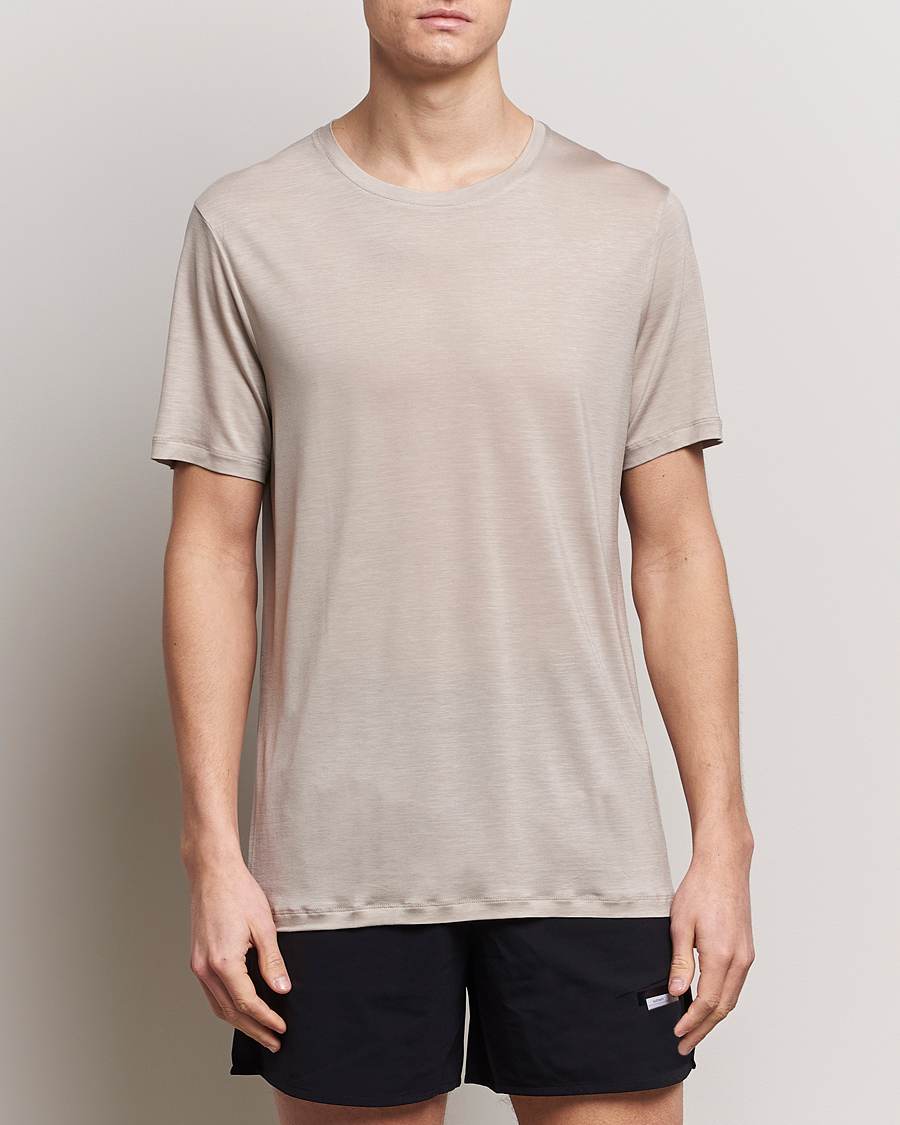 Herr | Houdini | Houdini | Tree Tencel T-Shirt Sandstorm