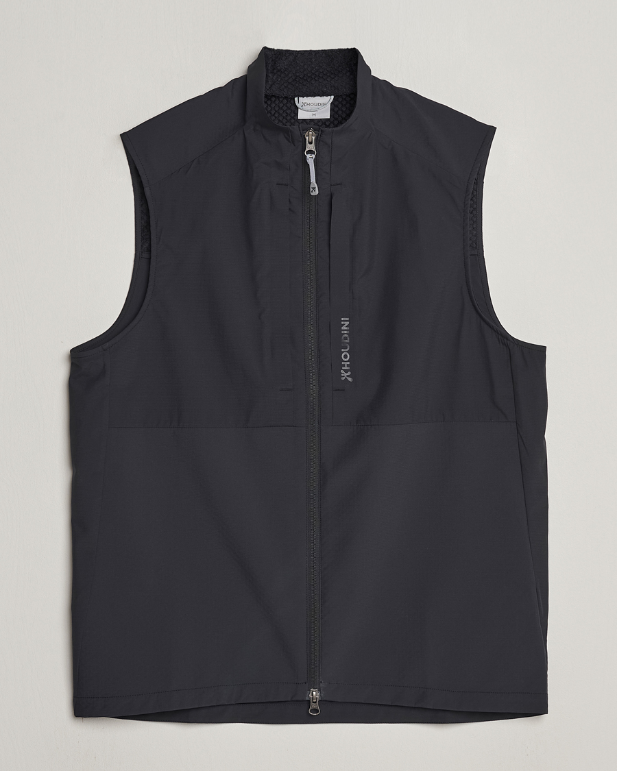 Herre | Trøjer | Houdini | Pace Hybrid Softshell Vest True Black