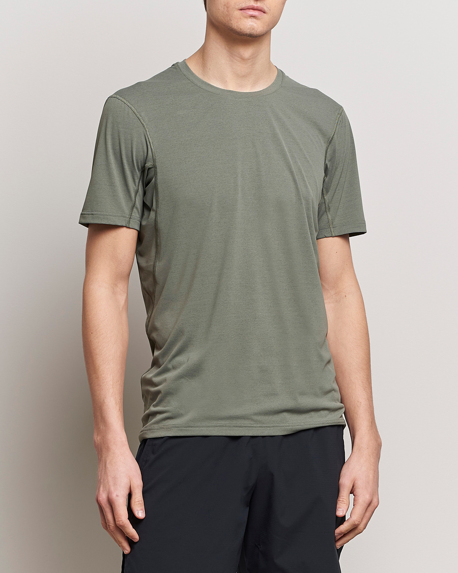 Herre | Active | Houdini | Pace Air Featherlight T-Shirt Geyser Grey