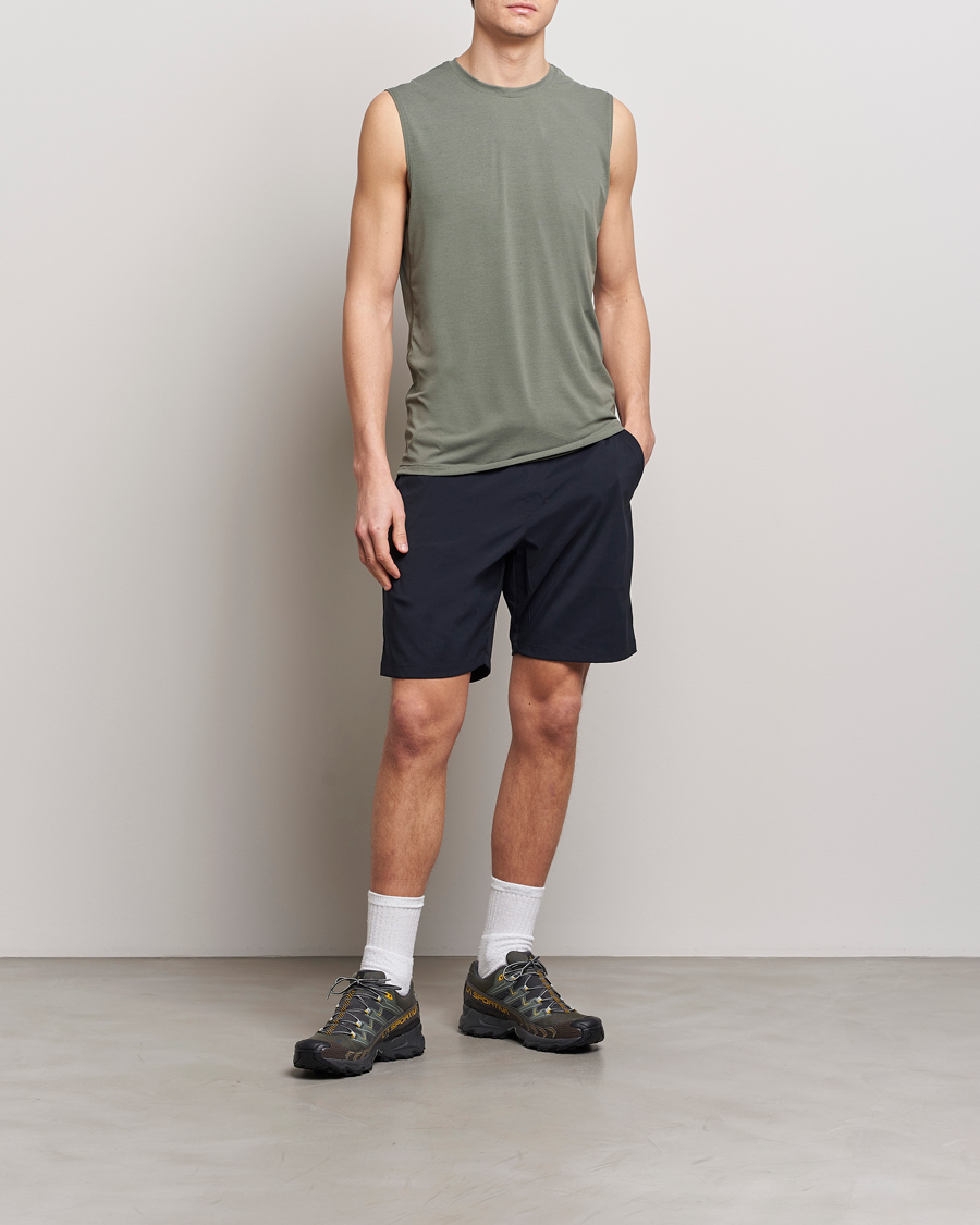 Herre | T-Shirts | Houdini | Pace Air Tank Geyser Grey