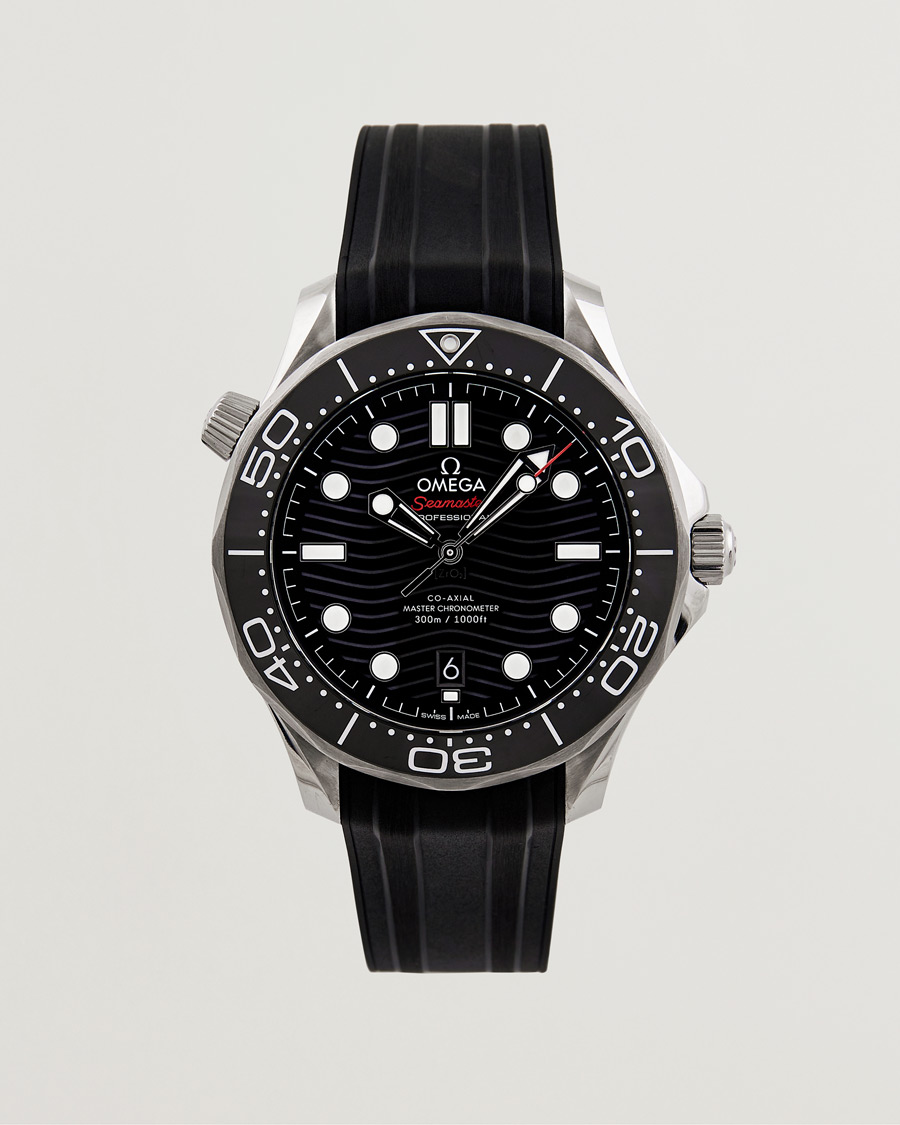 Herre | Omega Pre-Owned Seamaster Diver 300M 210.32.42.20.01 Steel Black Steel Black | Omega Pre-Owned | Seamaster Diver 300M 210.32.42.20.01 Steel Black Steel Black