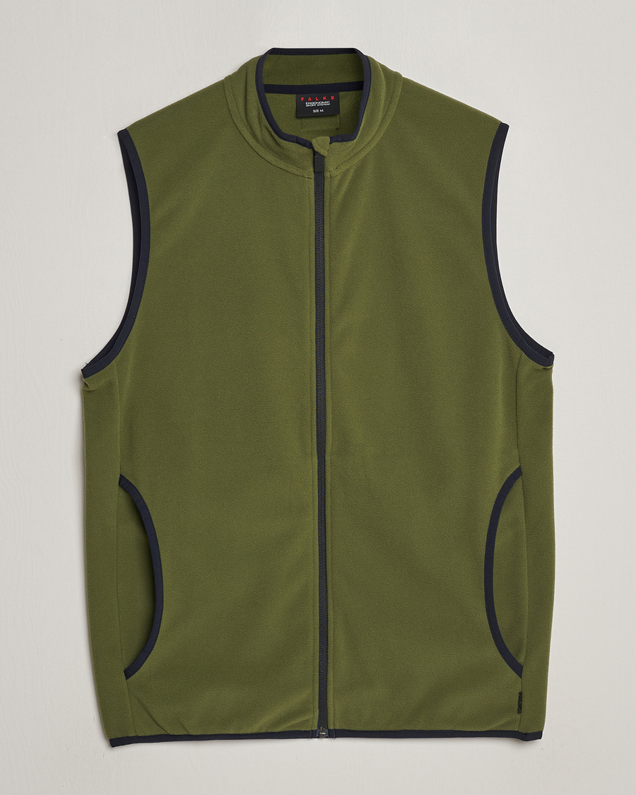 Herre | Trøjer | Falke Sport | Falke Fleece Vest Herb