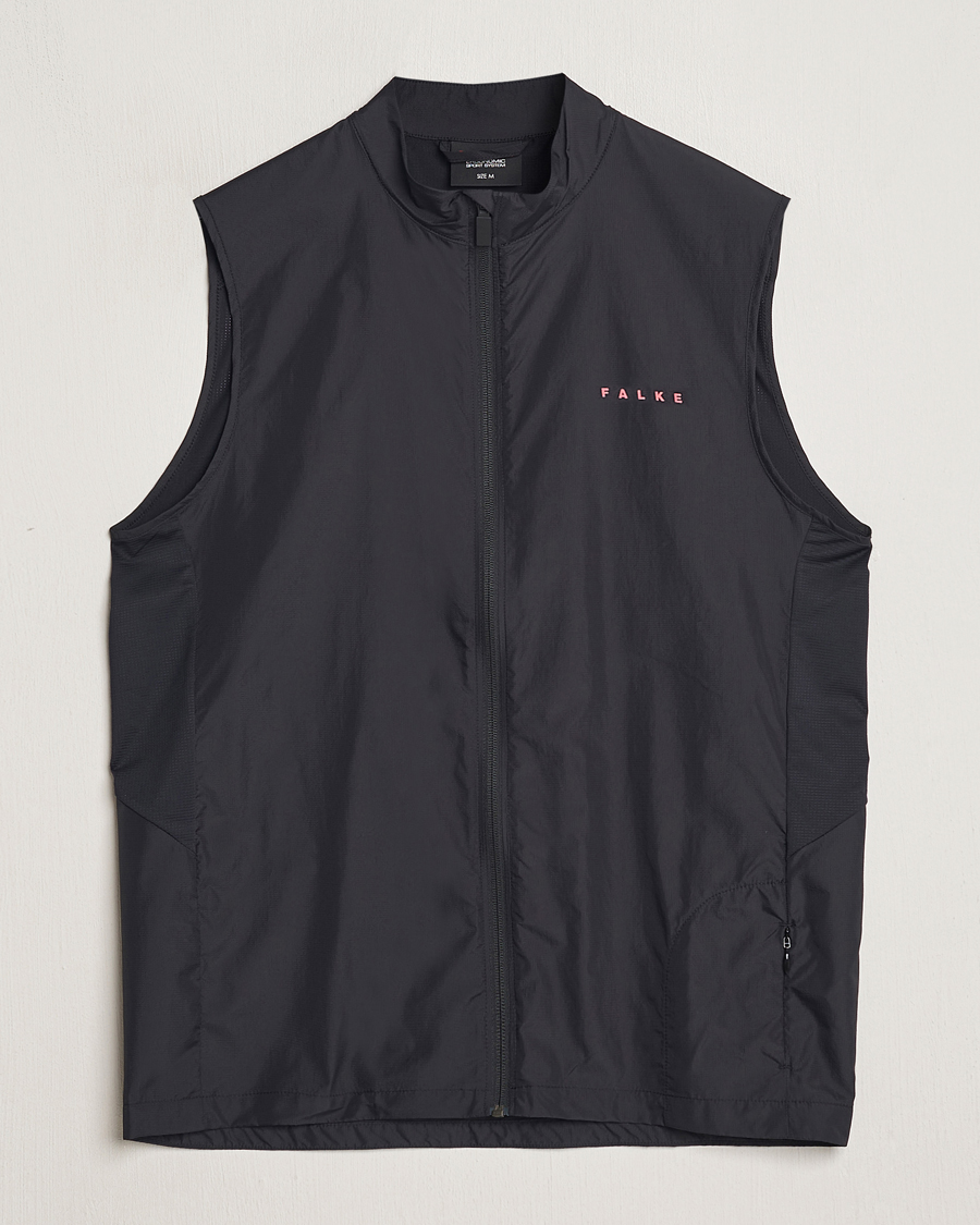 Herre | Trøjer | Falke Sport | Falke Recycled Running Vest Black