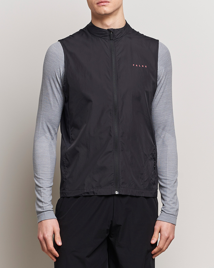 Herre | Nye produktbilleder | Falke Sport | Falke Recycled Running Vest Black