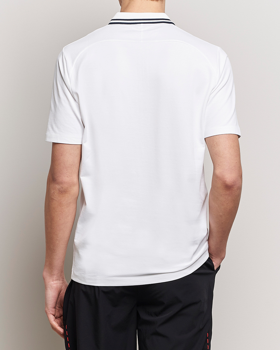 Herre | Polotrøjer | Falke Sport | Falke Zip Polo Shirt White