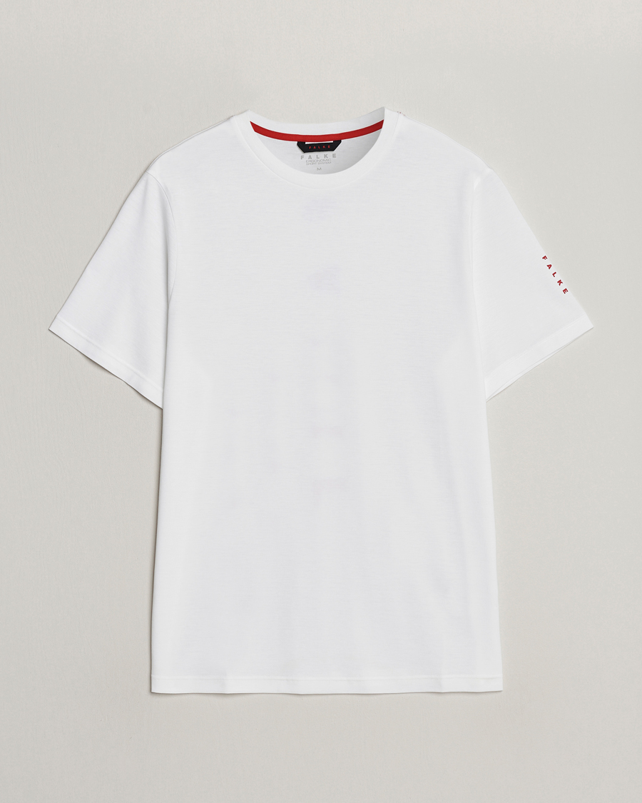 Herre | T-Shirts | Falke Sport | Falke Core Running T-Shirt White