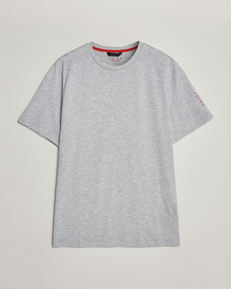 Herre | T-Shirts | Falke Sport | Falke Core Running T-Shirt Grey Heather