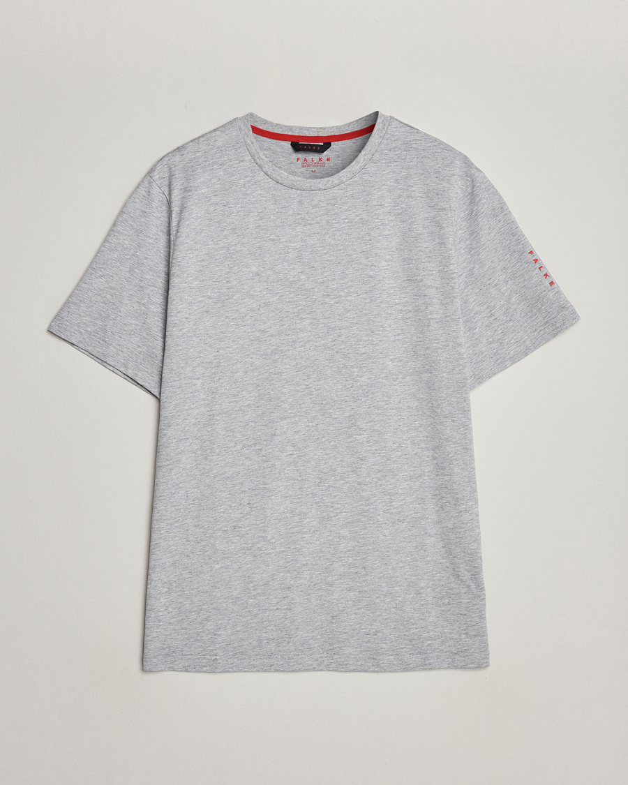 Herre |  | Falke Sport | Falke Core Running T-Shirt Grey Heather