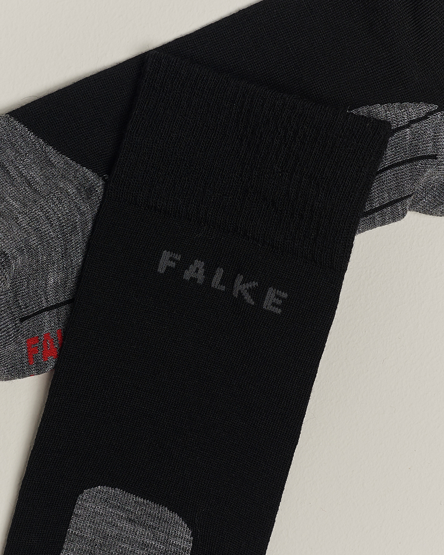 Herre | Undertøj | Falke | TK5 Wander Trekking Socks Black Mix