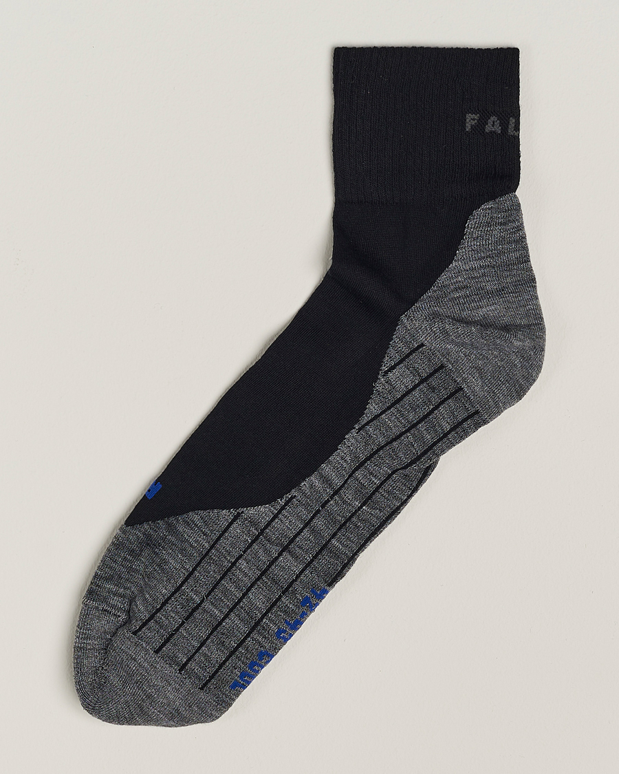 Herre | Undertøj | Falke Sport | Falke TK5 Wander Cool Short Trekking Socks Black