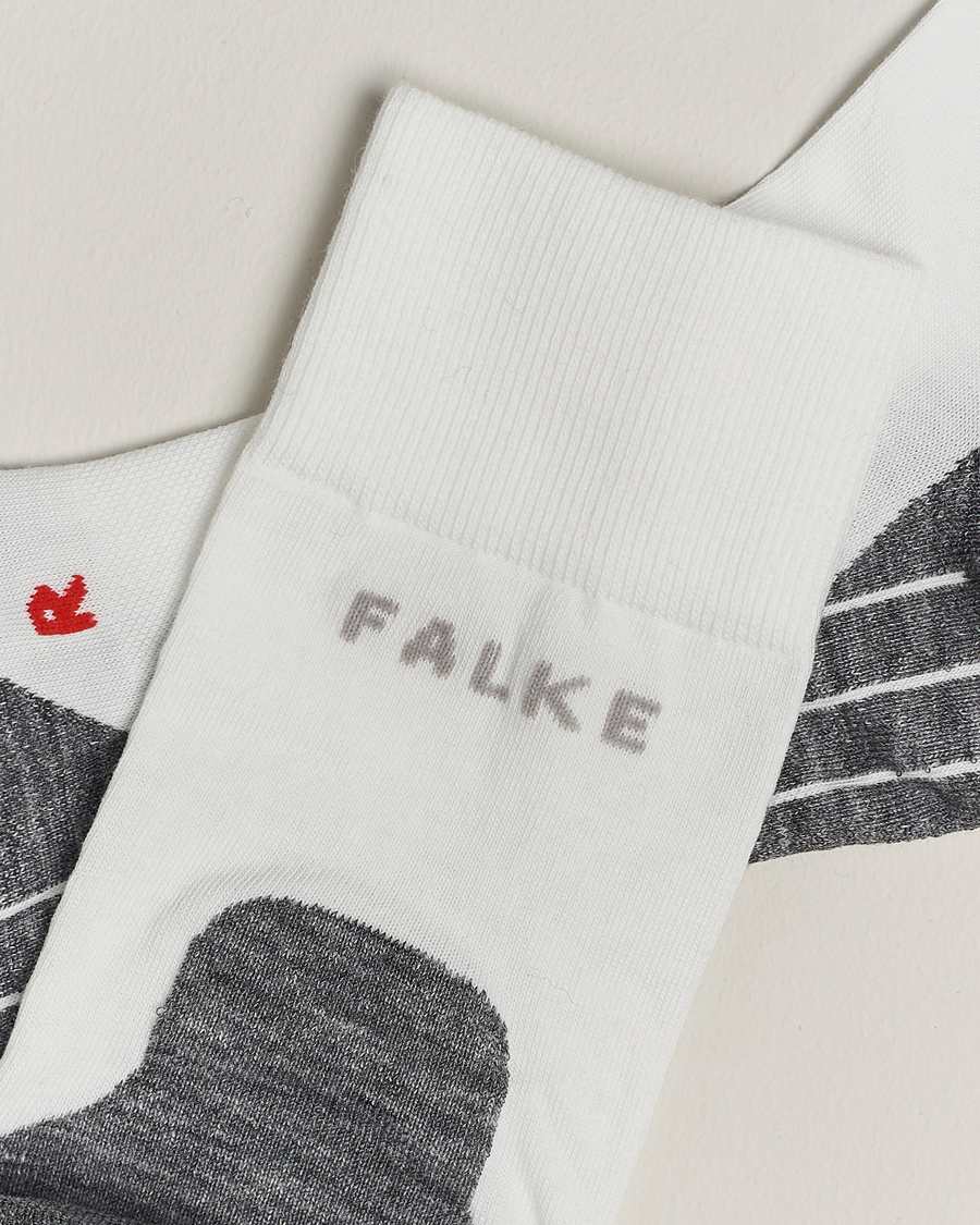 Herre | Almindelige sokker | Falke Sport | Falke RU4 Endurance Running Socks White Mix