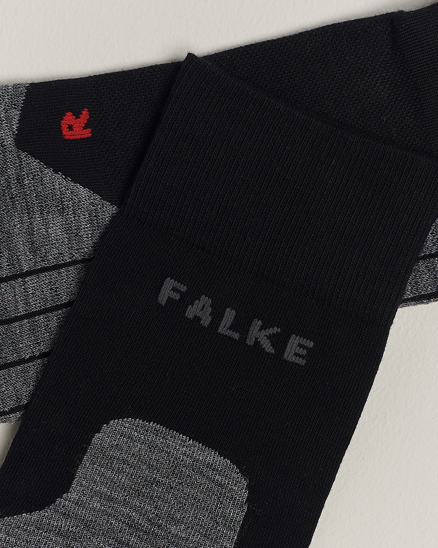 Herre | Nyheder | Falke Sport | Falke RU4 Endurance Running Socks Black Mix