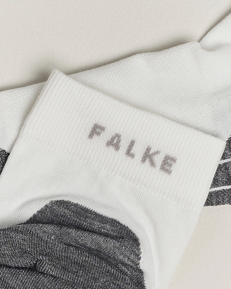 Herre | Falke Sport | Falke Sport | Falke RU4 Endurance Short Running Socks White Mix